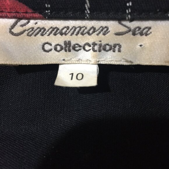 VINTAGE CINNAMON SEA COLLECTION PRINT JACKETS SIZE 10 - Picture 8 of 8